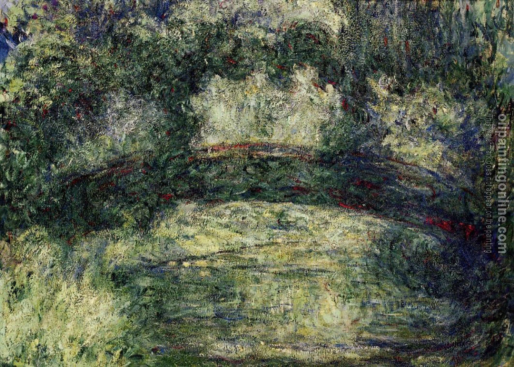 Monet, Claude Oscar - The Japanese Bridge